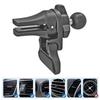 360° Rotation Air Vent Clips Metal Hook Air Outlet Clip Holder Car Air Vent Mount  For Car Interior