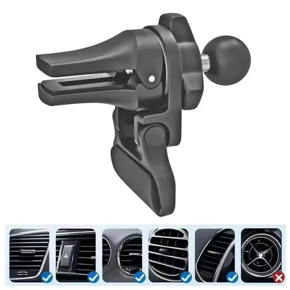 360° Rotation Air Vent Clips Metal Hook Air Outlet Clip Holder Car Air Vent Mount  For Car Interior