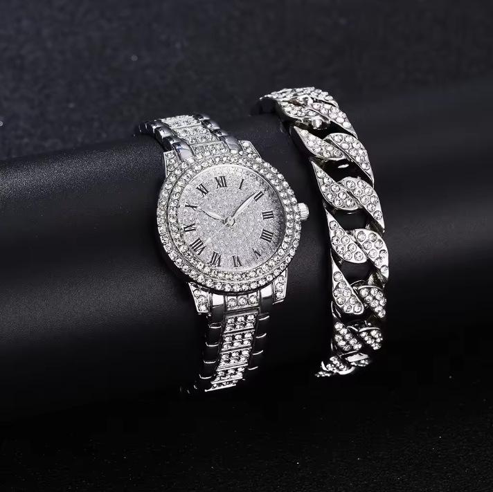 

Summer Popular Cornucopia Gypsy Star Brick Watch Fashion Diamond Bracelet Women S Watch Set Watch bulk price
