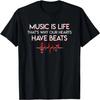 Musik ist Leben Deshalb haben unsere Herzen Schläge Cooles Shirt