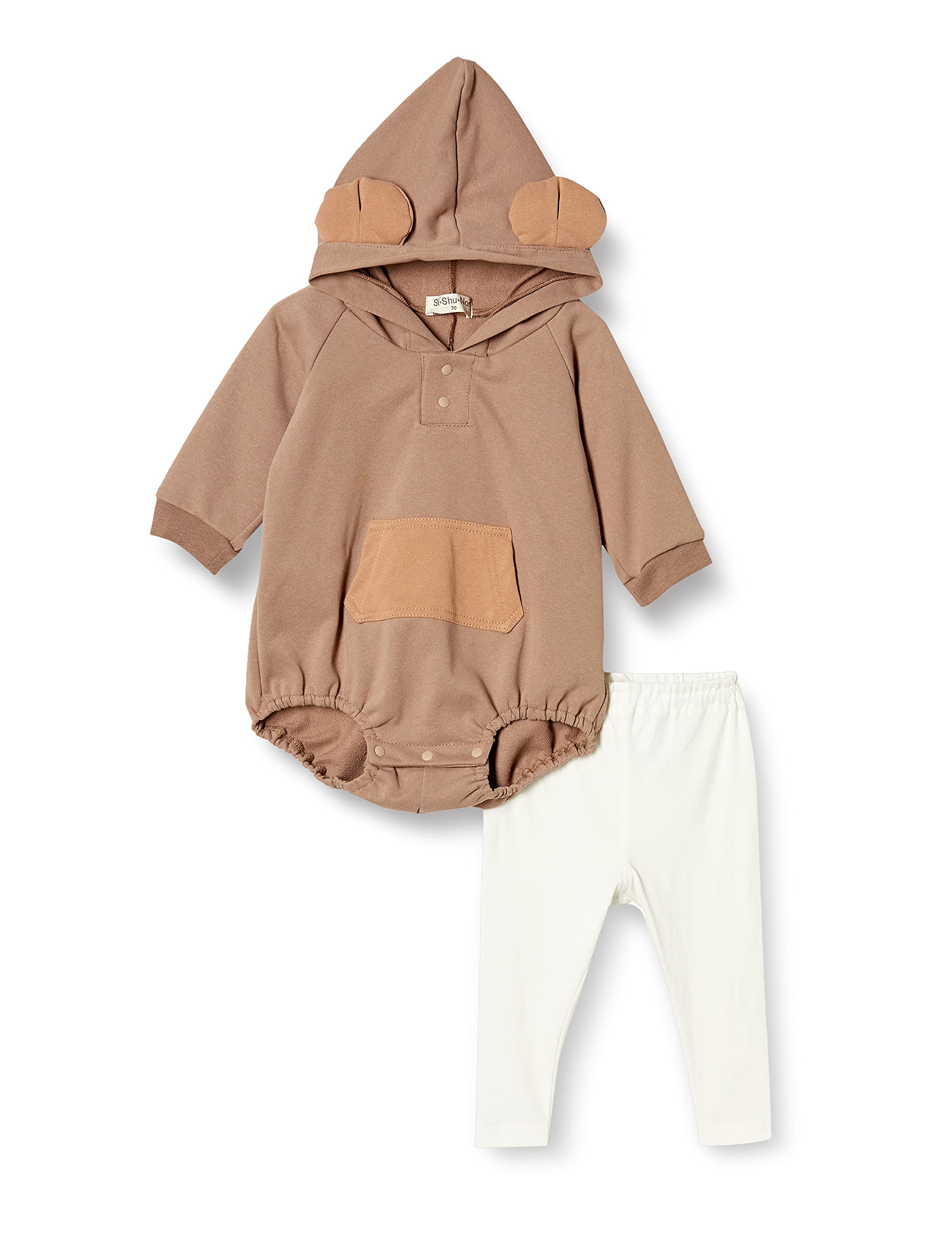 

Комплект брючного костюма 2021 Детский Коричневый 80 [C.S.N.N.] Осень/Зима