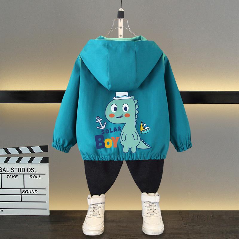 

Весенний бал Тонкая часть средней и большой детской свободной повседневной куртки с капюшоном для мальчиков и девочек Куртка для бега Детская уличная куртка 160