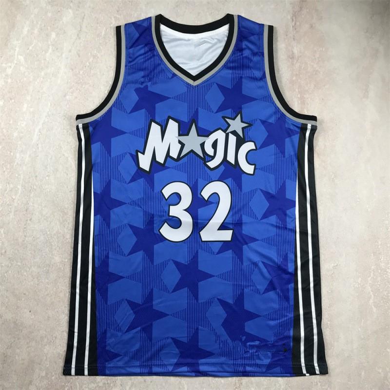Orlando Magic Basketball Jersey Blue Dark Star Edition Paolo Banchero 5 Tracy McGrady 1 Penny Hardaway Shaq 32