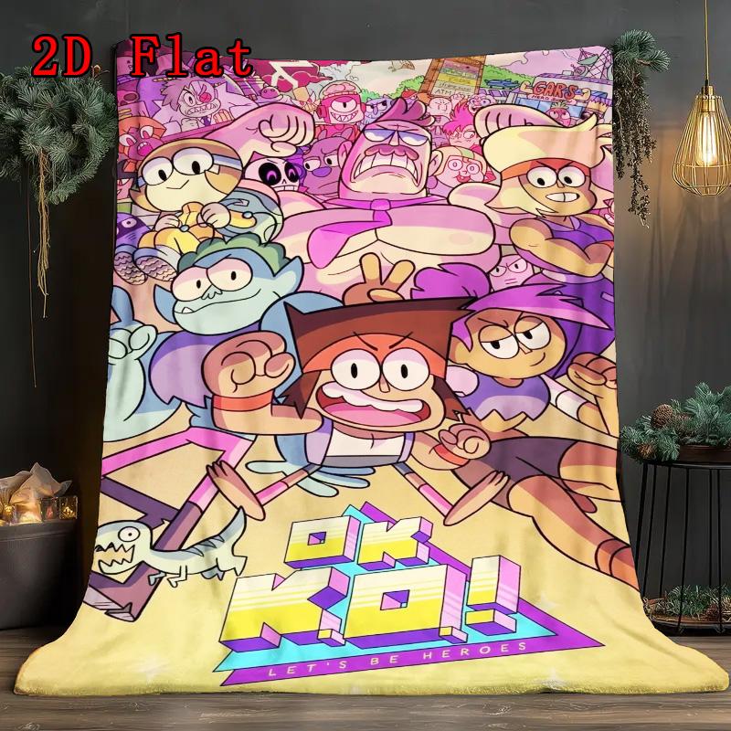 Funny school theme 2D Flat Pattern Flannel Blanket High quality All Seasons Warmth and Comfort Perfect for Christmas Gifts.