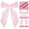 Extra Large Wedding Bow Decor for Arch Wall Door Windows Big Pink Satin Ribbon Bow Decoration for Wedding Bridal Shower Birthday Bachelorette