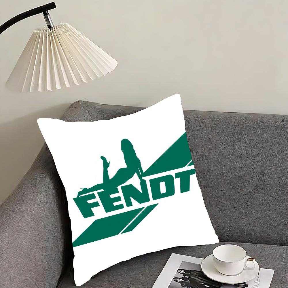 Luxury FFendtSS Cushion Cover Elegant Comfort Pillowcase Sofa Bed Doublesided Printed Invisible Zipper Home Decor