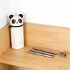 Hot Panda Pencil Case Telescoping Silicone Cartoon Animal Pen Holder Student Stationery Storage Bag High Capacity Toys