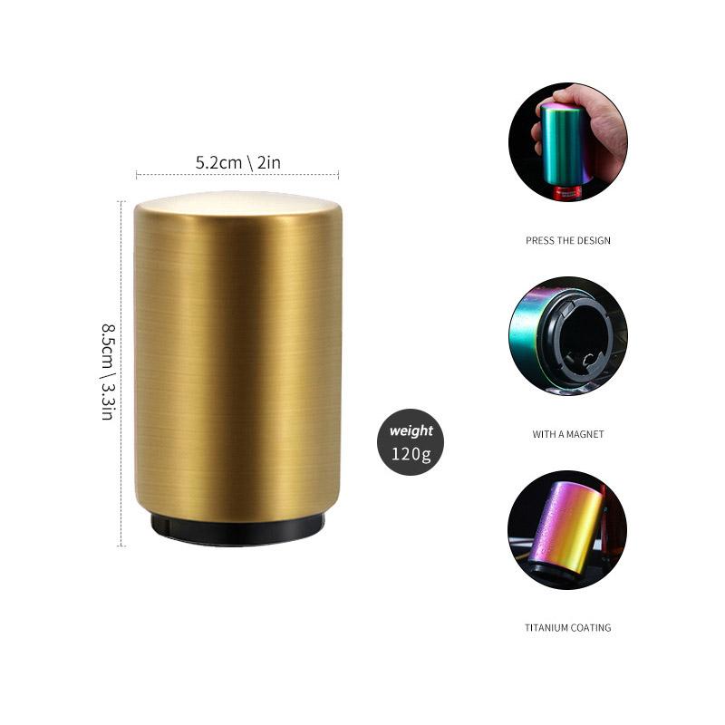 Automatic Beer Bottle Opener 304 Stainless Steel Beer Bottle Opener Stamping Type Beer Ipener Wine Beer Cap Opener Kitchen Tool1