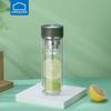 LLG629 Double-layer Insulated Glass Tumbler with Filter