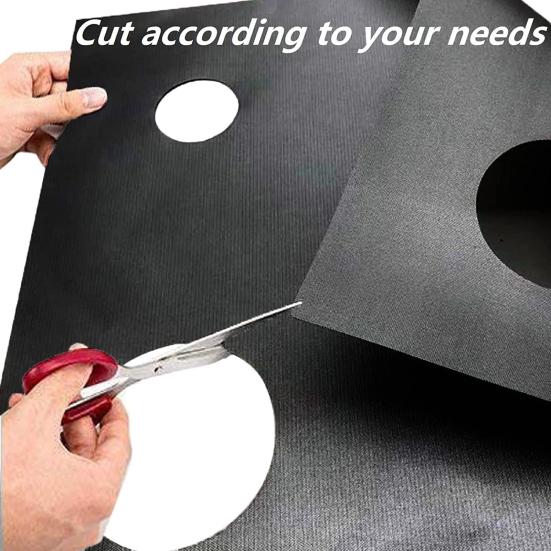 1 sett Oljebestandig Gjenbrukbar Nyttig myk komfyrbeskyttermatte koketoppdeksel