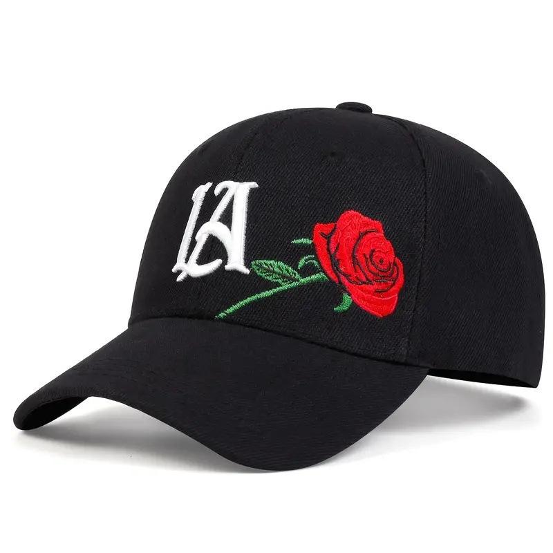 

Унисекс Бейсболки с вышивкой LA для Мужчин Женщин Кепка Snapback Хип-Хоп Кепка Весна Осень Уличная Регулируемая Солнцезащитные Кепки
