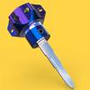Universal Motorcycle Key Retrofit Accessories CNC Motor Key Head Cover Colorful Lock Mouldings Switch Motor Bike