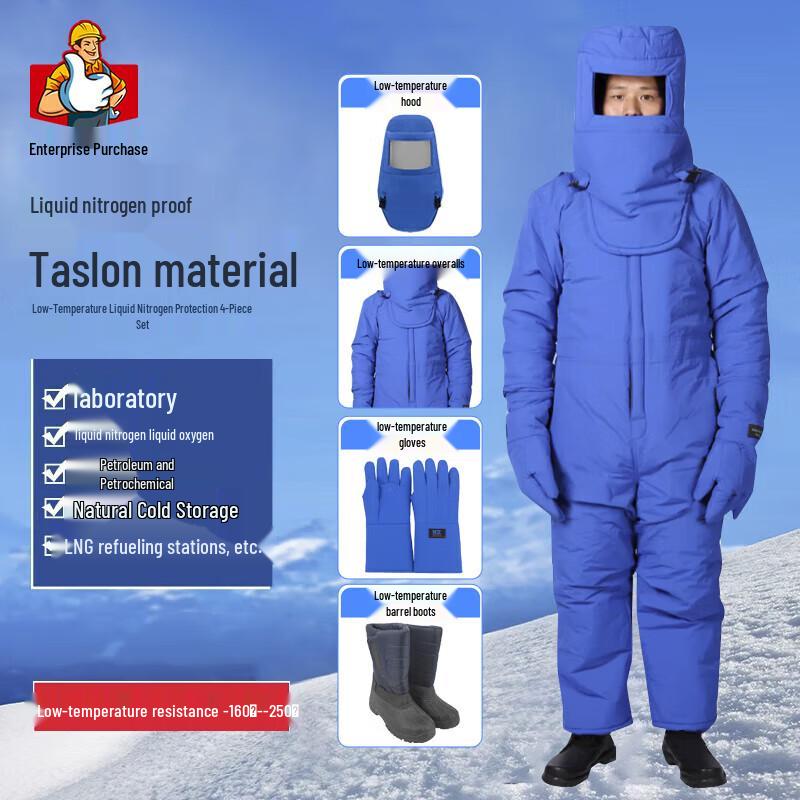 Bangshoushi Low-Temperature Protective Suit 4-Piece Set
