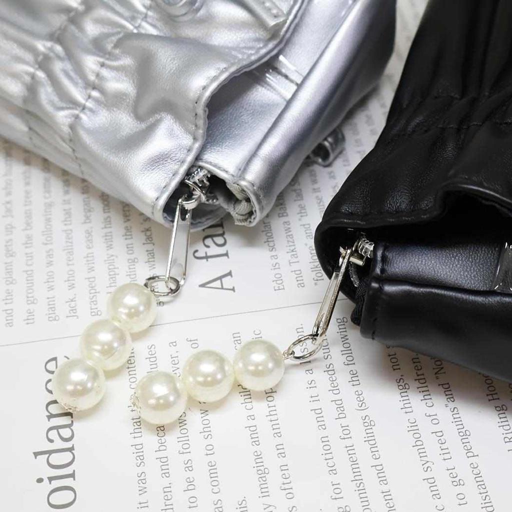 Kamiojapan Pen Drawstring Ribbon Pen Black Case, Pouch, 229541,