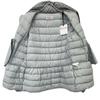 Red Valentino KR3CN00B Gray X Black Mesh Dot Short Down Jacket Jacket 40 grayUsed