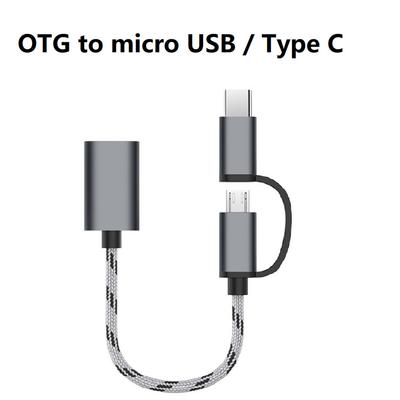 Gorący Adapter OTG na Micro USB Typ-C do Telefonów Komórkowych Kabel USB C Typ C Męski na USB 3.0 A Żeński OTG Kabel do Przesyłu Danych Adapter Kabel