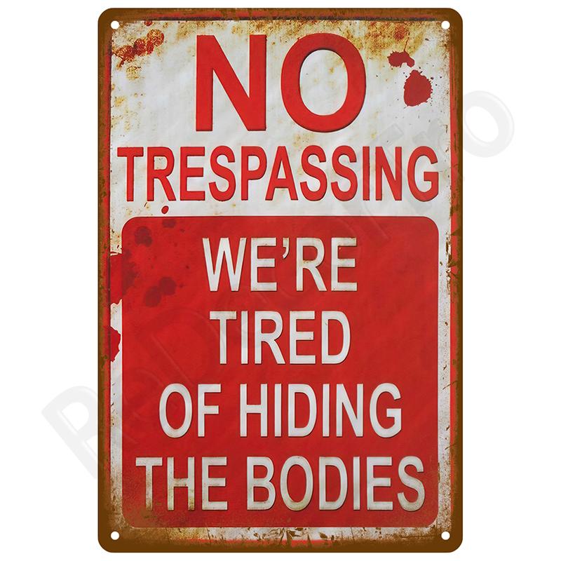 Retro Wall Art Tin Sign Interior Outdoor Aesthetic Room Vintage Home Decor Items Decoration Luxury Metal Sign Poster Plates Bar