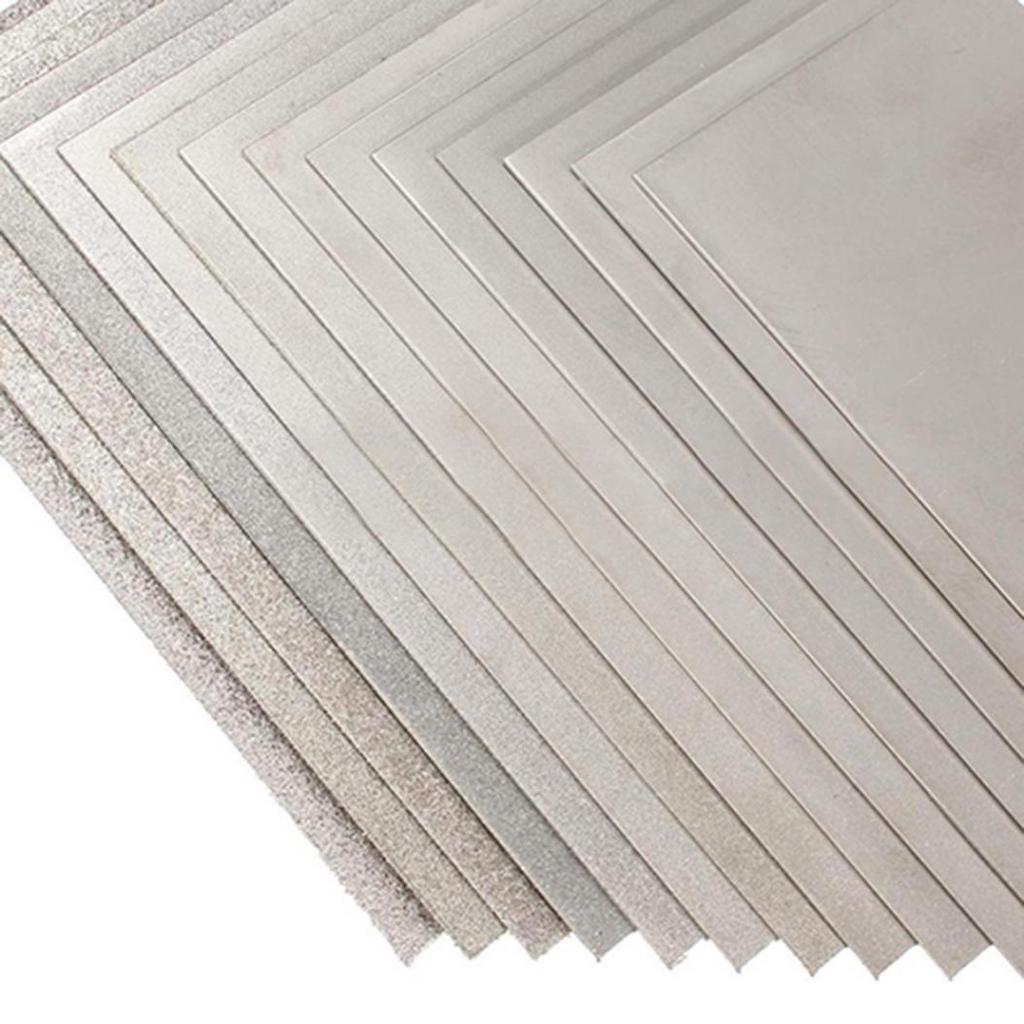 Thin Diamond Square Knife Tool Sharpening Stone Whetstone 80 - 3000