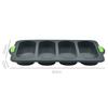 Silicone Cuisson Sandwich pain gâteau Poêle Anti-adhésive démoulage facile ménage silicone alimentaire cuisson petit-déjeuner thé de l'après-midi Formes Moule