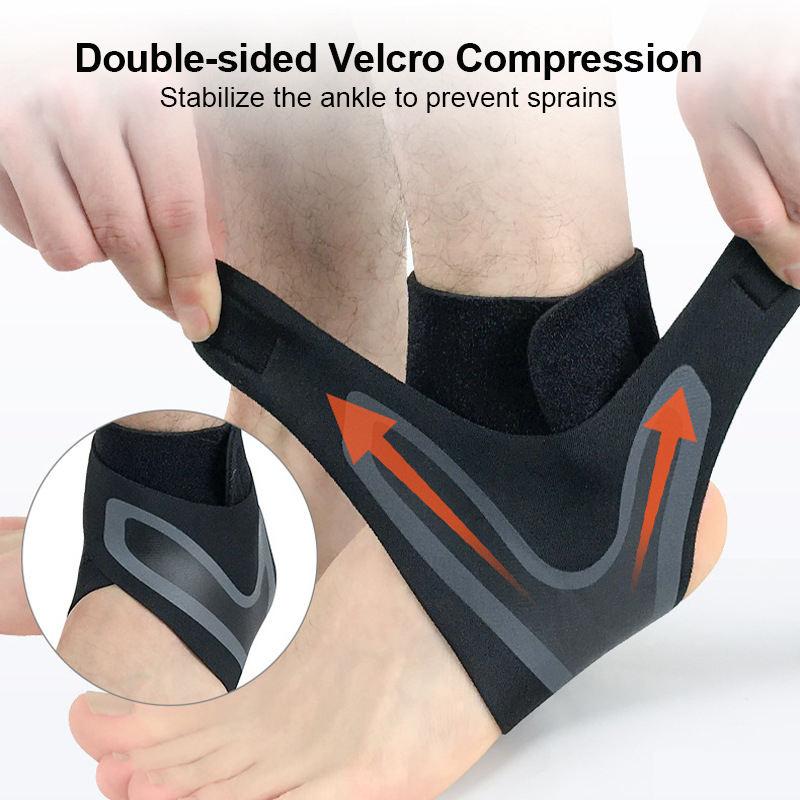 Fitness Lightweight Sports Ankle Protectors, Compression Anti-sprain Protectors, Breathable Ankles Socks, Outdoor Basketball
