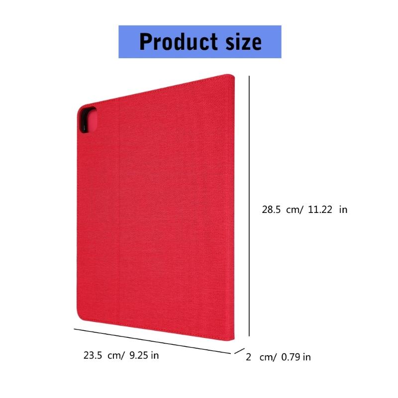 Full Body Tablet Protective Case Soft TPU Leather Cover with Pencil Slot Auto Wake / Sleep for Air 13 12.9