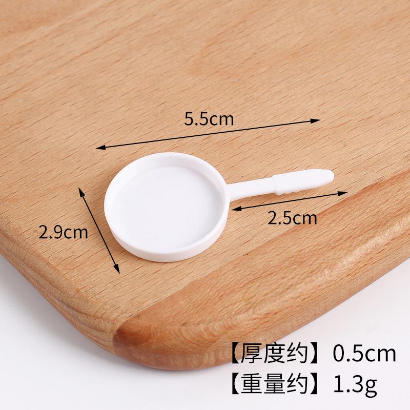 Mini Miniature Simulation Plate Small Bowl Tableware Diy Food Play Accessories Mini Container Play House Kitchen Toys