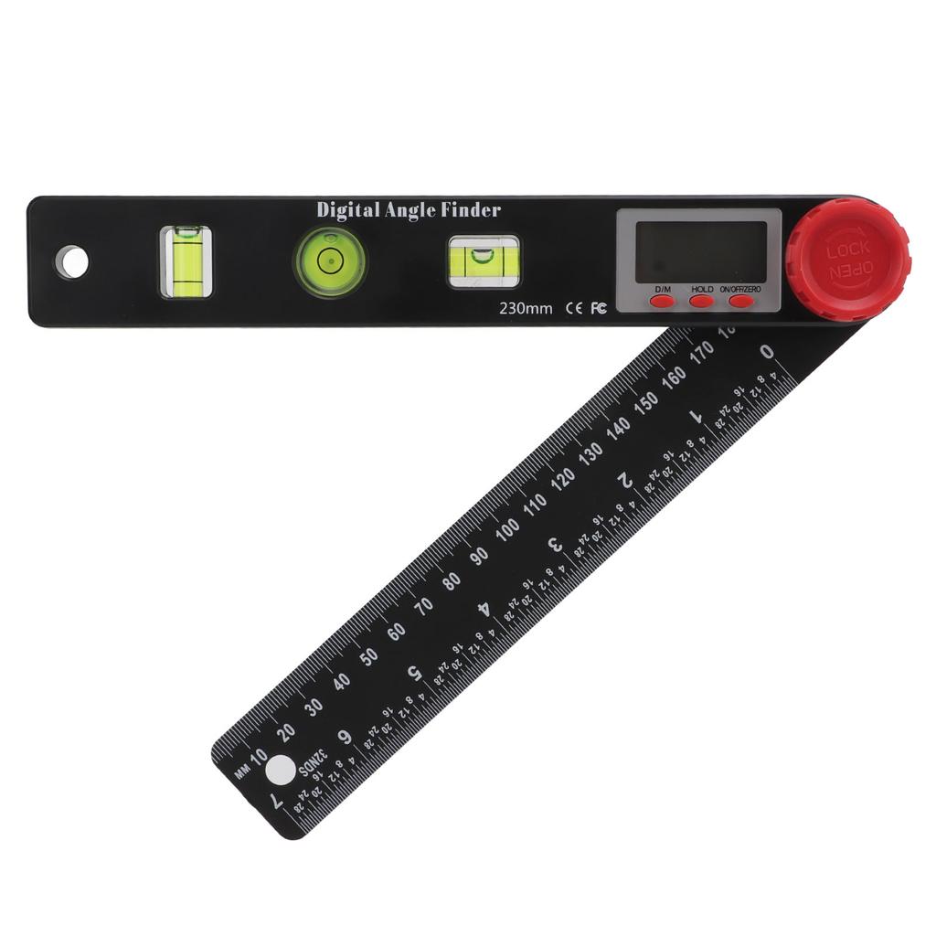 4 In 1 Digital Display Angle Ruler Multifunctional Angle Protractor for Home Outdoor Industry