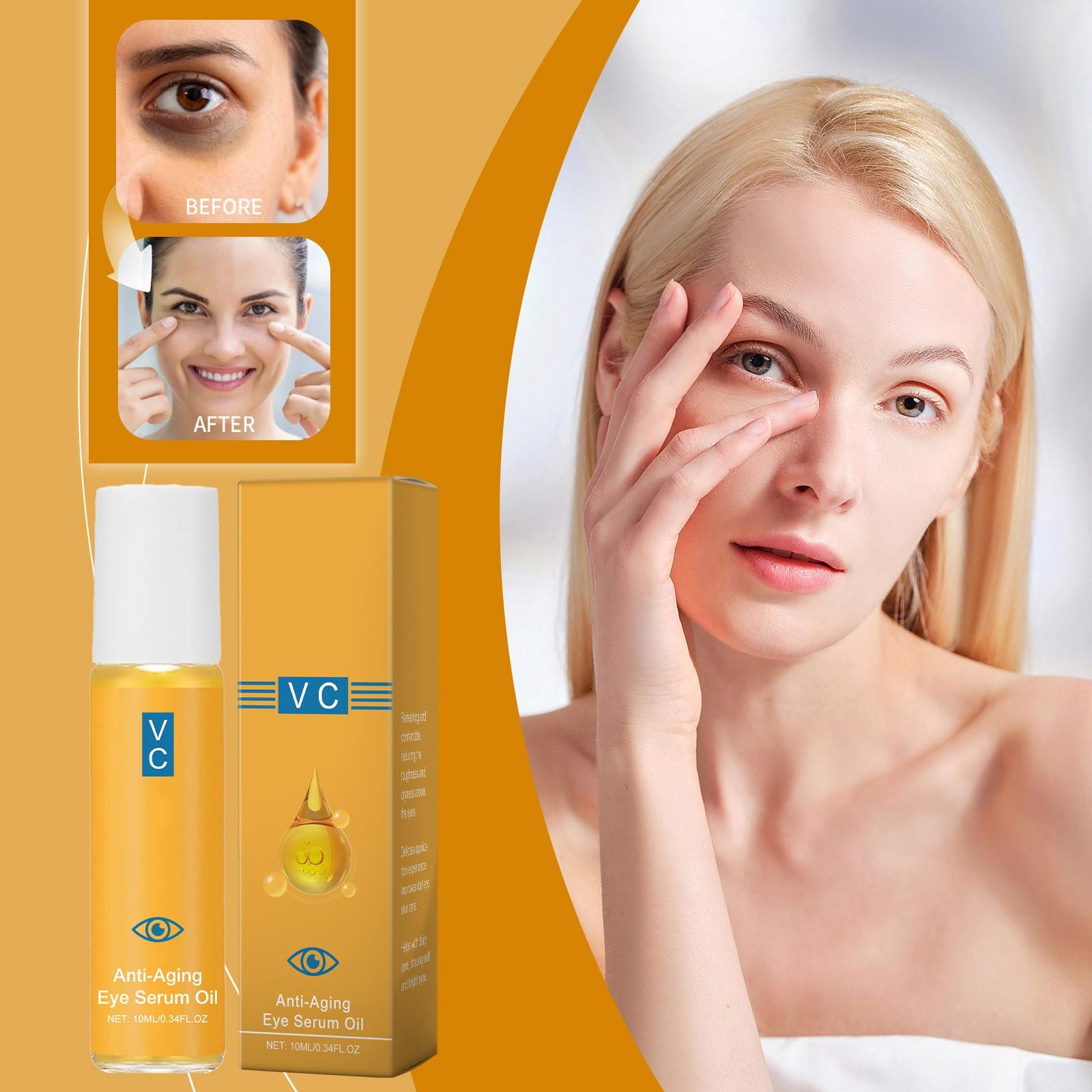 

-aging Eye Oil Reduces Dark Circles, Eye Bags, Puffiness, Eyelid Drooping, -wrinkle, Firming, Improves Fine Lines, Deeply Moisturizes And Hydrat 10ml One Size жёлтый