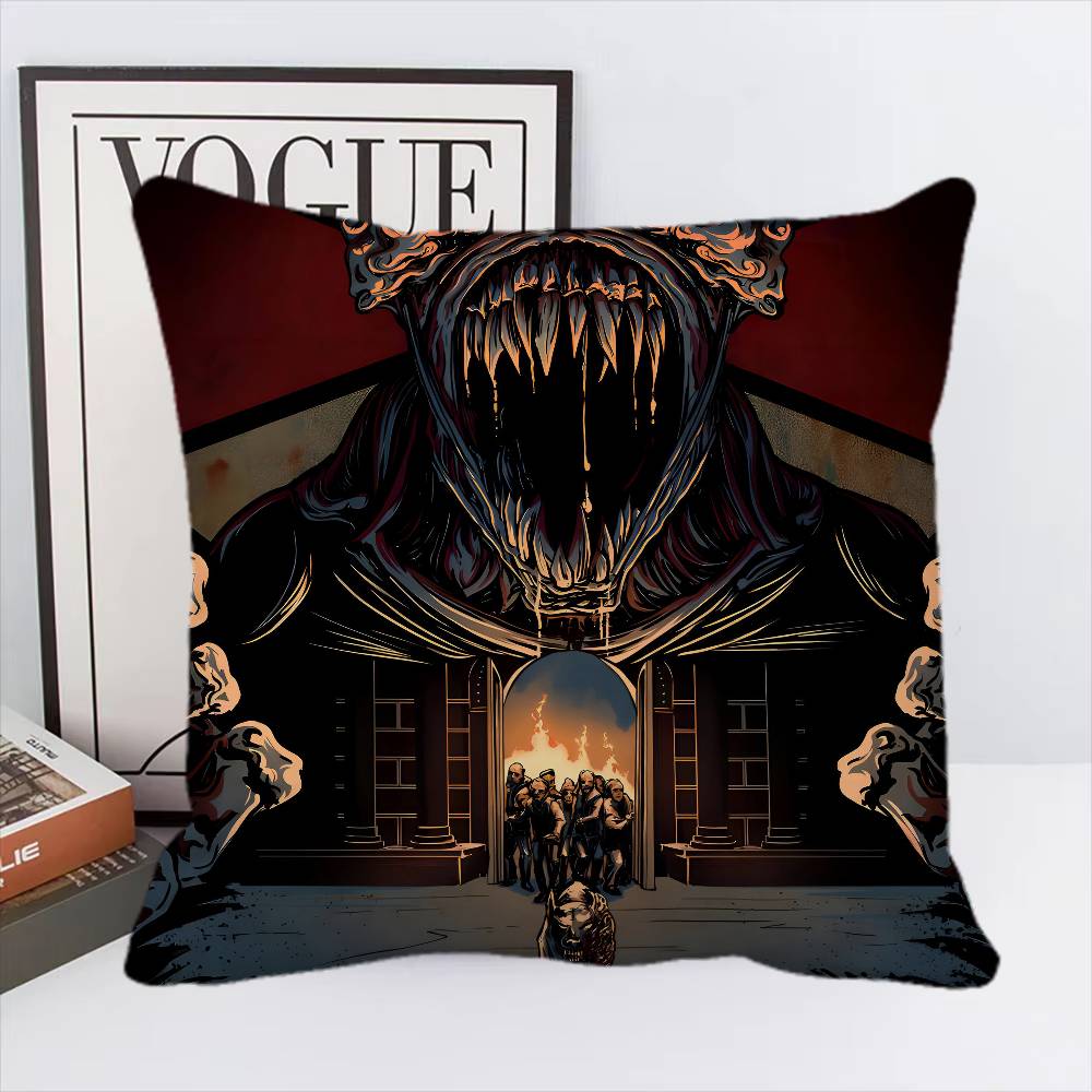 GAME E-Evils Cool R-Resident Pillow Case Square Pillow Bedroom Sofa Leisure Comfort Cushion Home Decoration