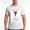 Blood Eagle Tshirt Summer Casual Cotton Tee Oversized Streetwear Tops Vintage Graphic Print Loose Fit Short Sleeve