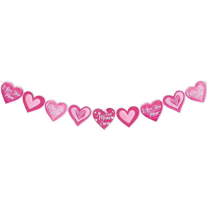 Mother'S Day Decorations Pull Flaghappy Mother'S Day Pull Flagflower Pull Flagmother'S Day Holiday Decorations Birthday Party