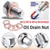 M12 M14 M16 M18 M20 Magnetic Oil Pan Plug Oil Drain Sump Nut  Motorcycle Maintenance
