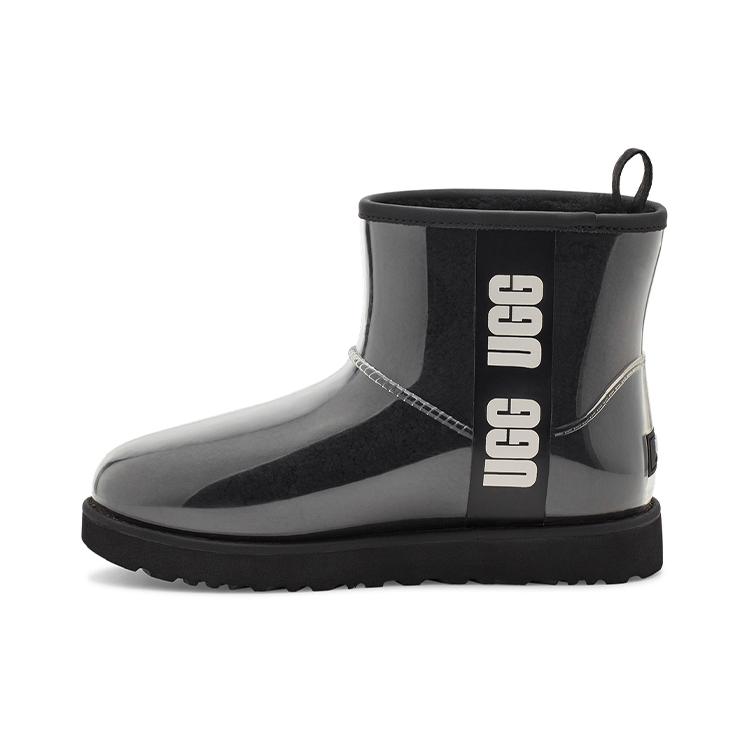 New UGG Classic Clear Mini Boot Black Women's 1113190-BLK