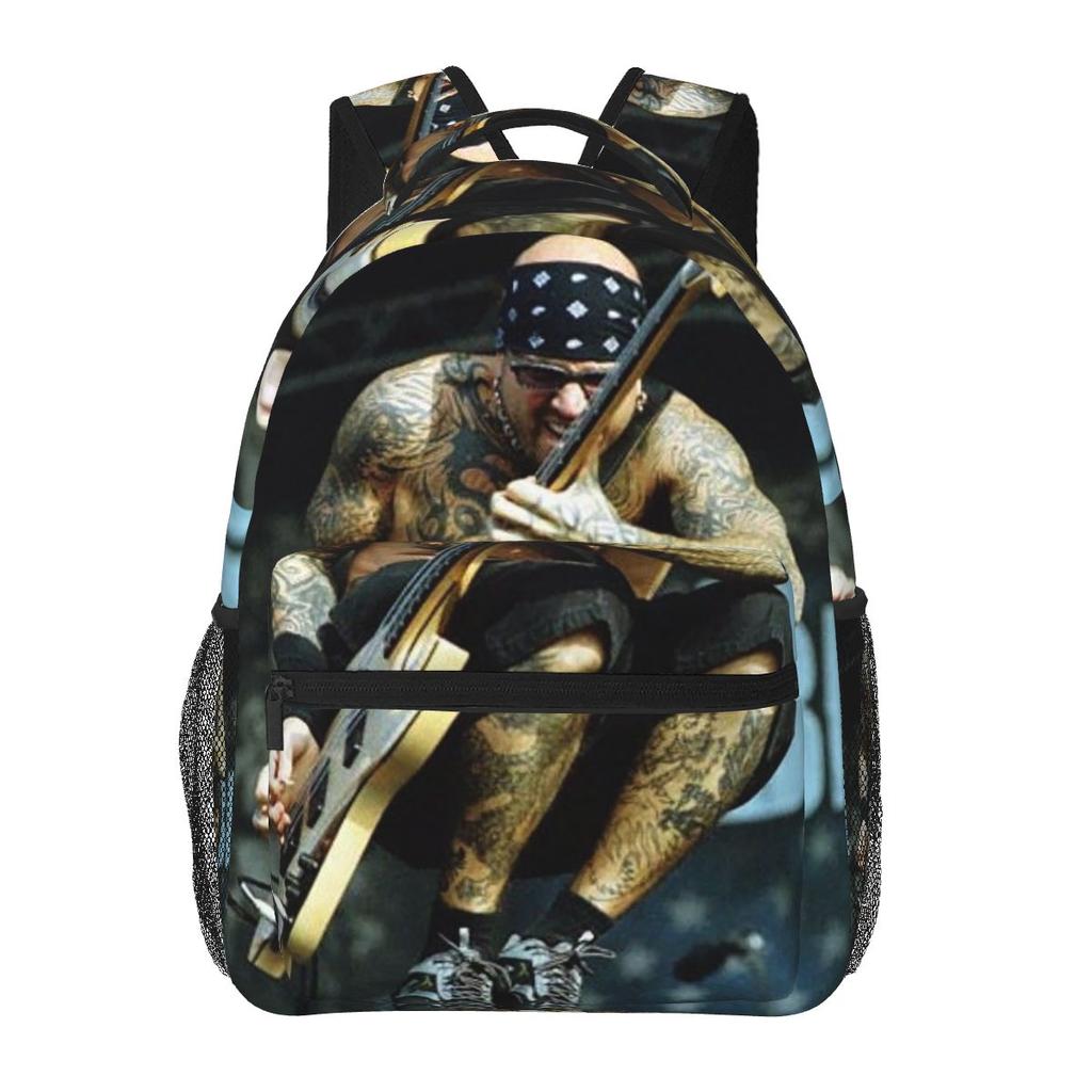 Biohazard Band Tour Backpack Student Boys Girls BookBag Children School Bag Laptop Shoulder Bags for Men Women
