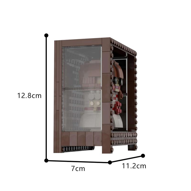 MOC Horror Annabelle Modellbausteine Filmfigur Actionfiguren Zusammengebaute Steinspielzeuge Kreatives Geschenk für Kinder