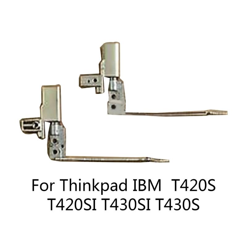 1 pereche de balamale pentru ecran LCD de înlocuire pentru balamale pentru laptop Thinkpad T430S T420S, rezistente la abraziune, balamale puternice