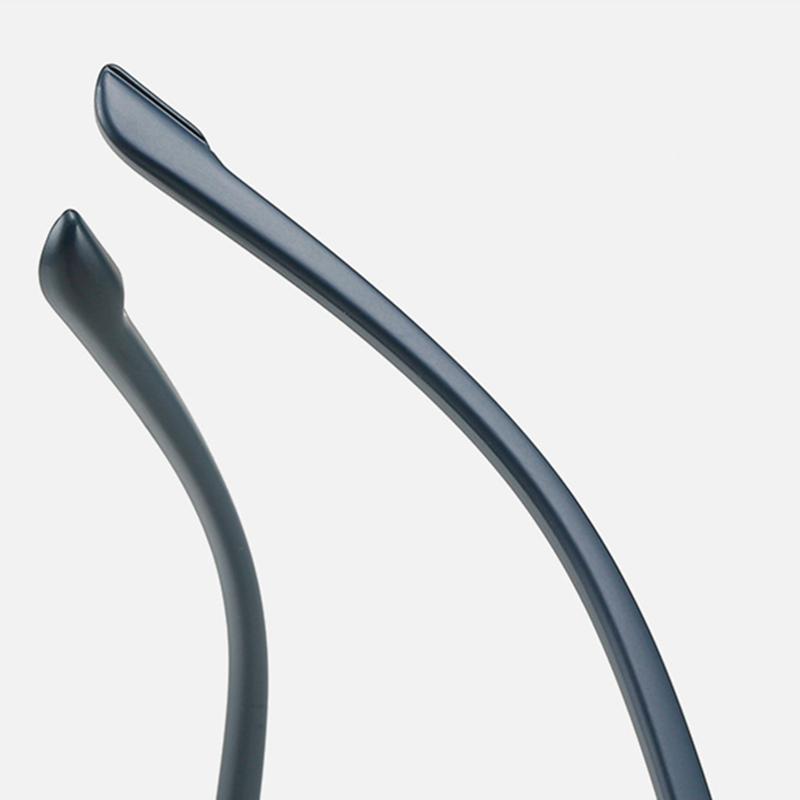 0 -0.5 -1.0 To -6.0 Full Metal Frame Glasses Blue Light Blocking Glasses for Students Square Myopia Glasses