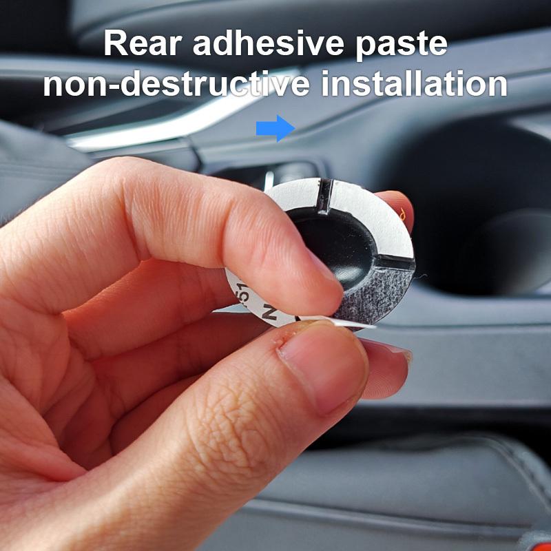 1 Stück Auto-Getränkehalter-Einsatz Begrenzer-Schlitz Anti-Rutsch-Begrenzer-Clip Elastisches Silikagel Anti-Vibrations-Fester Flaschen-Glasbecher Getränkehalter