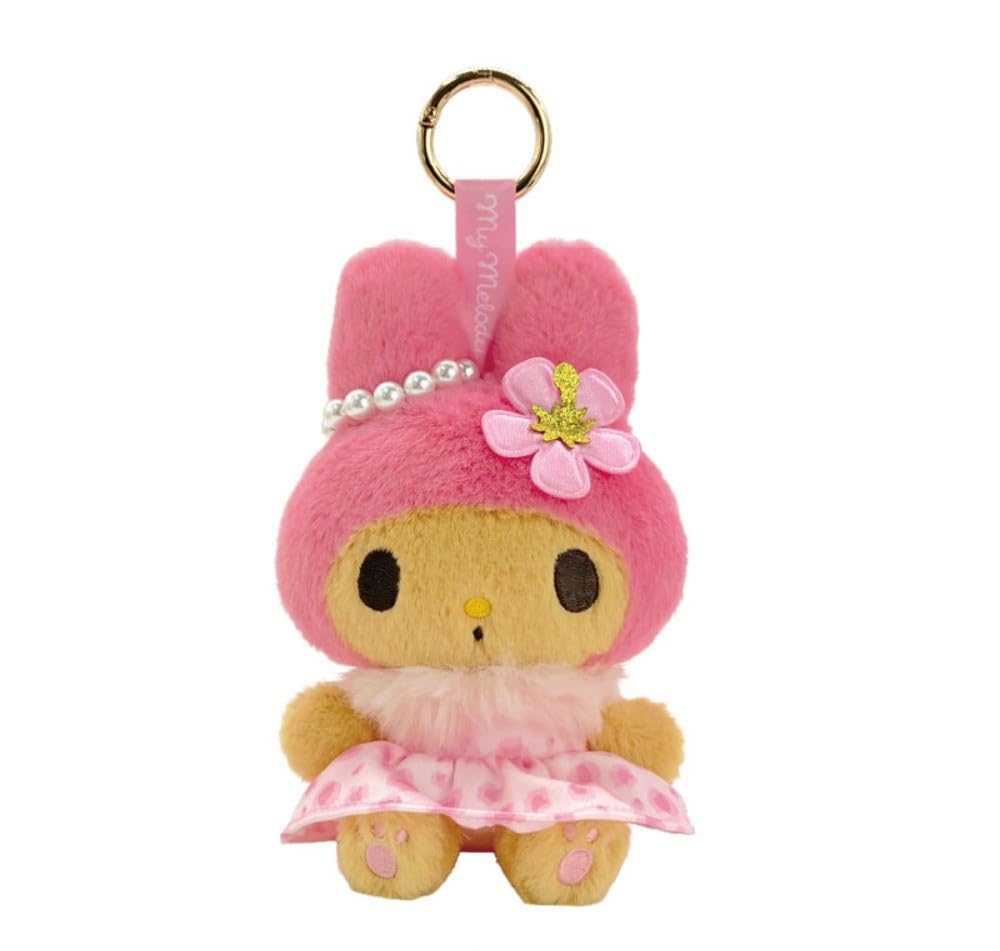 Sanrio Hello Kitty Sun-Tanned Leopard-Print Plush x1