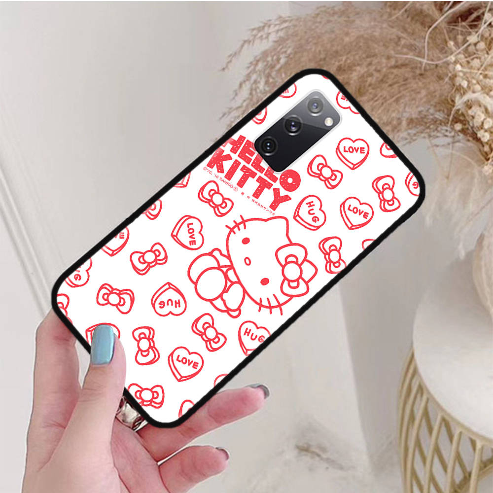 

Черный чехол для Xiaomi Poco X6 X4 M5 M6 F5 F6 C65 C55 C50 C51 C40 Pro Redmi 14C A3X 13C 12C 11T 10A 9C Note 7 6 8A Plus L-19 Hello Kitty Redmi Note 11s 5G индиго