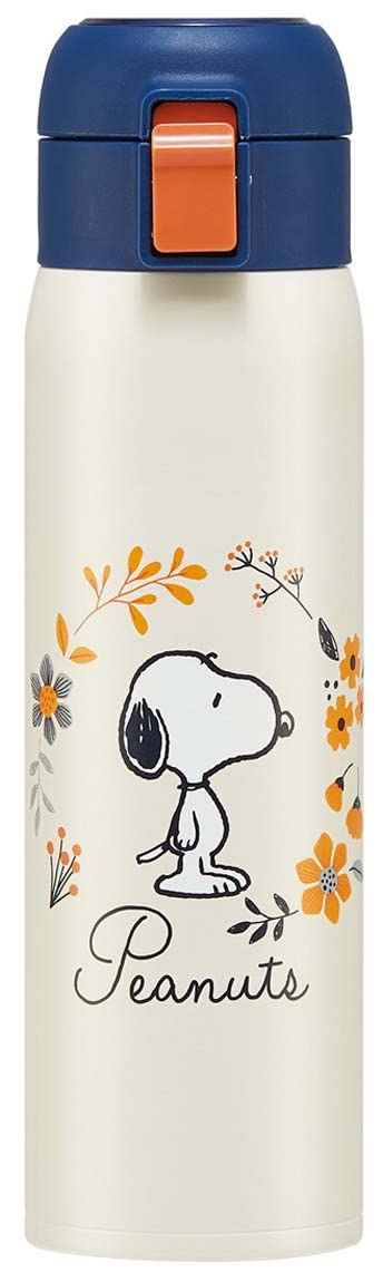 

Skater Изолированная кружка-бутылка из нержавеющей стали 480 мл Открытый Снупи Одно касание STOT5-A