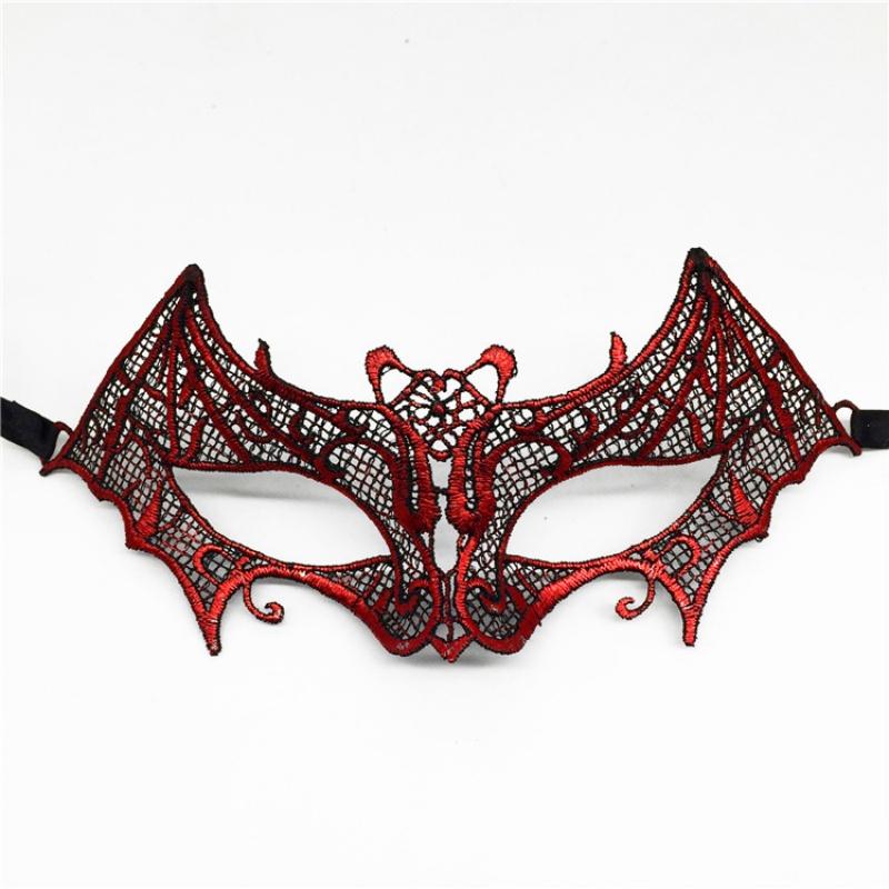 

Cosplay Eye Mask Lace Halloween Half Face Mask Carnival Party Mask Red For Stage Show Party Masquerade
