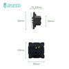 BSEED Matte Plastic Frames EU/French Wall Socket Plug Type-c USB Power Sockets Mechanical Button Switches Function Parts Only