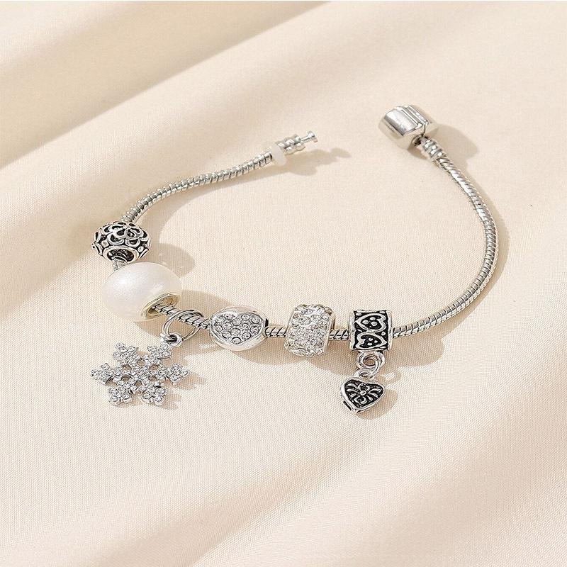 Fashion Multi-Element Rhinestone Beaded DIY Bracelet Jewelry