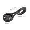 Cycling Bike GPS Computer 22.2mm Handlebar Mount Extension Bracket Holder for   IGPS Black