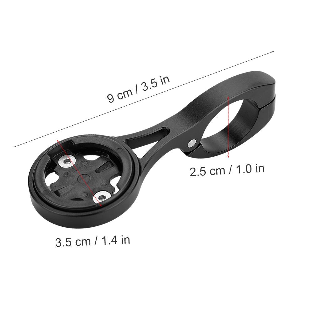 Cycling Bike GPS Computer 22.2mm Handlebar Mount Extension Bracket Holder for IGPS Black