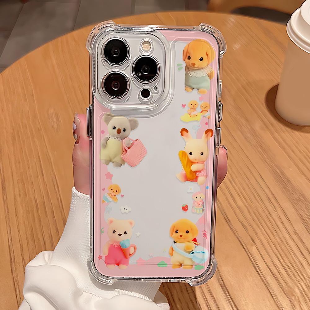 

Clmj Vintage Bear Animals Phone Case For Samsung A56 A26 A33 A54 A52 A51 A13 A73 A55 A53 A36 A35 A34 A32 A25 A24 A23 A16 4G 5G Samsung A56 5G