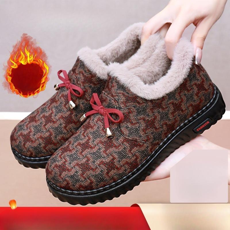 Cotton Shoes, Women's Snow Boots, Fashionable and Versatile Shoes, Cotton Boots, Shallow Ankle Boots