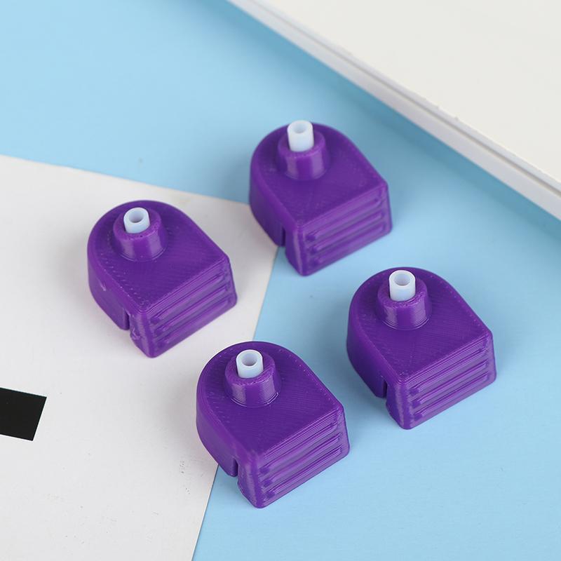 

4 шт. Для P2S H2D Ams 2 Pro Захисний кожух порту подачі Аксесуари для модернізації 3D-принтера Міцний та термостійкий фіолетовий