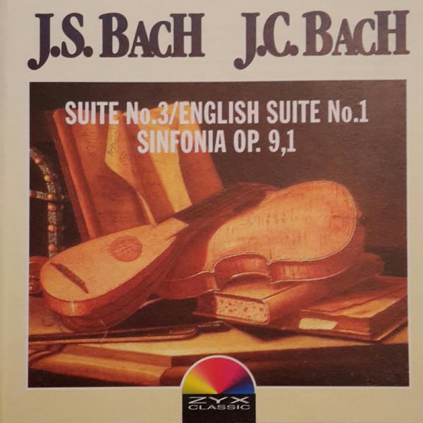 

CD JOHANN SEBASTIAN BACH, JOHANN CHRIS - Suite No. 3 / English Suite No. 1 / CLS4133 ZYX Classic 1991 Germany Classical Used